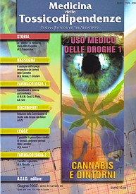 Uso medico<br/>delle droghe 1